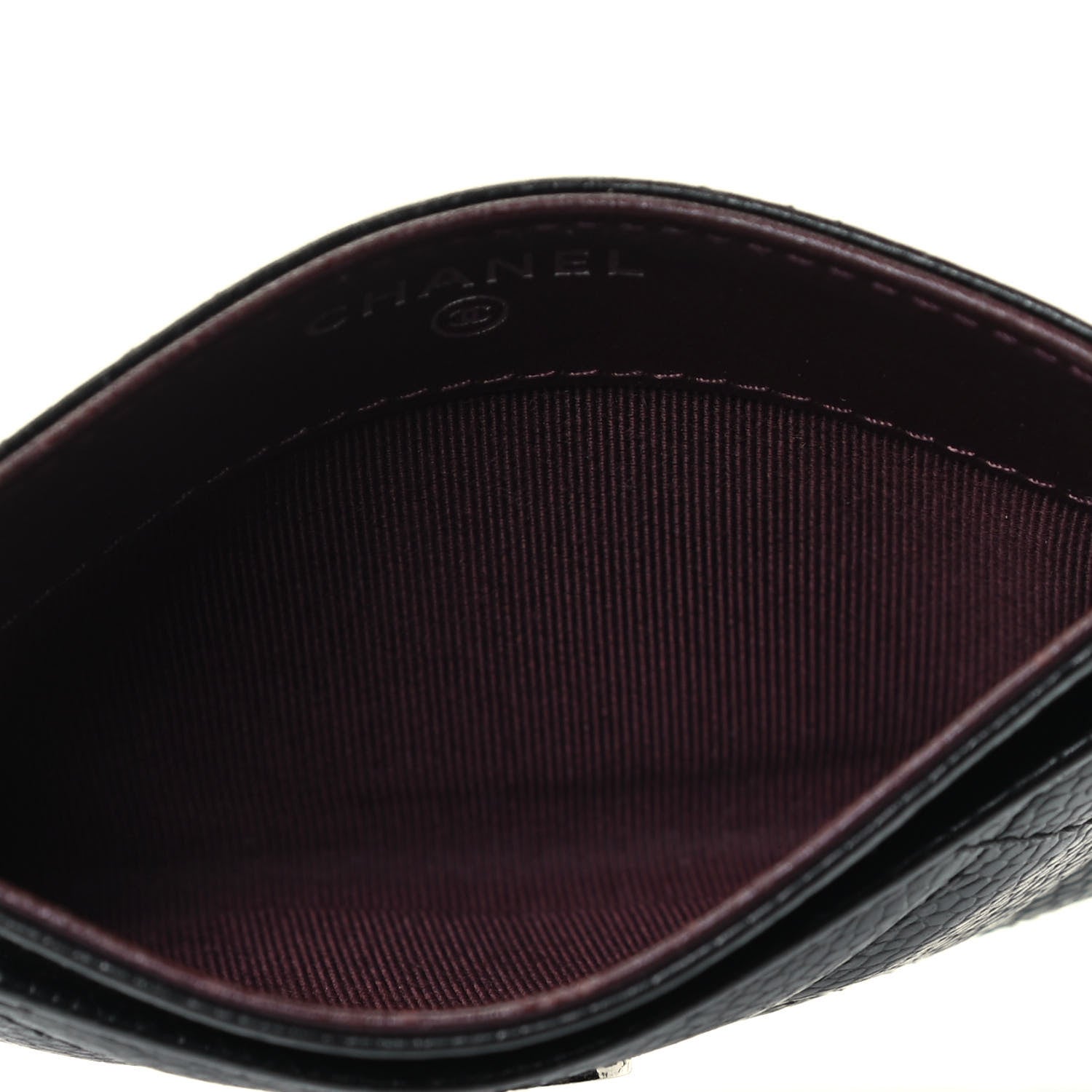 Chanel Caviar Quilted Card Holder Black 4 of 4