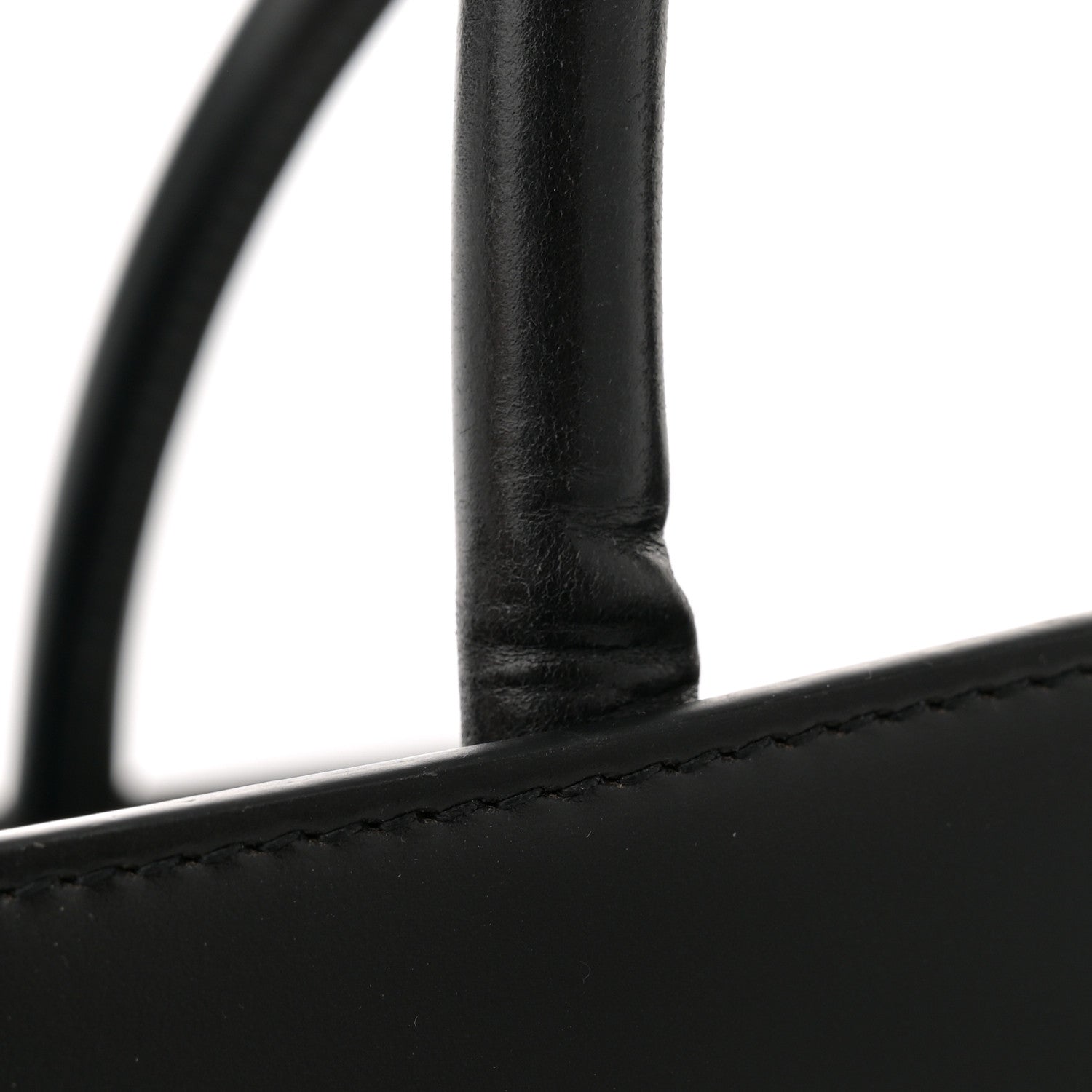 Salvatore Ferragamo Brushed Off Calfskin XL Gancini Buckles Tote Bag Black 12 of 13