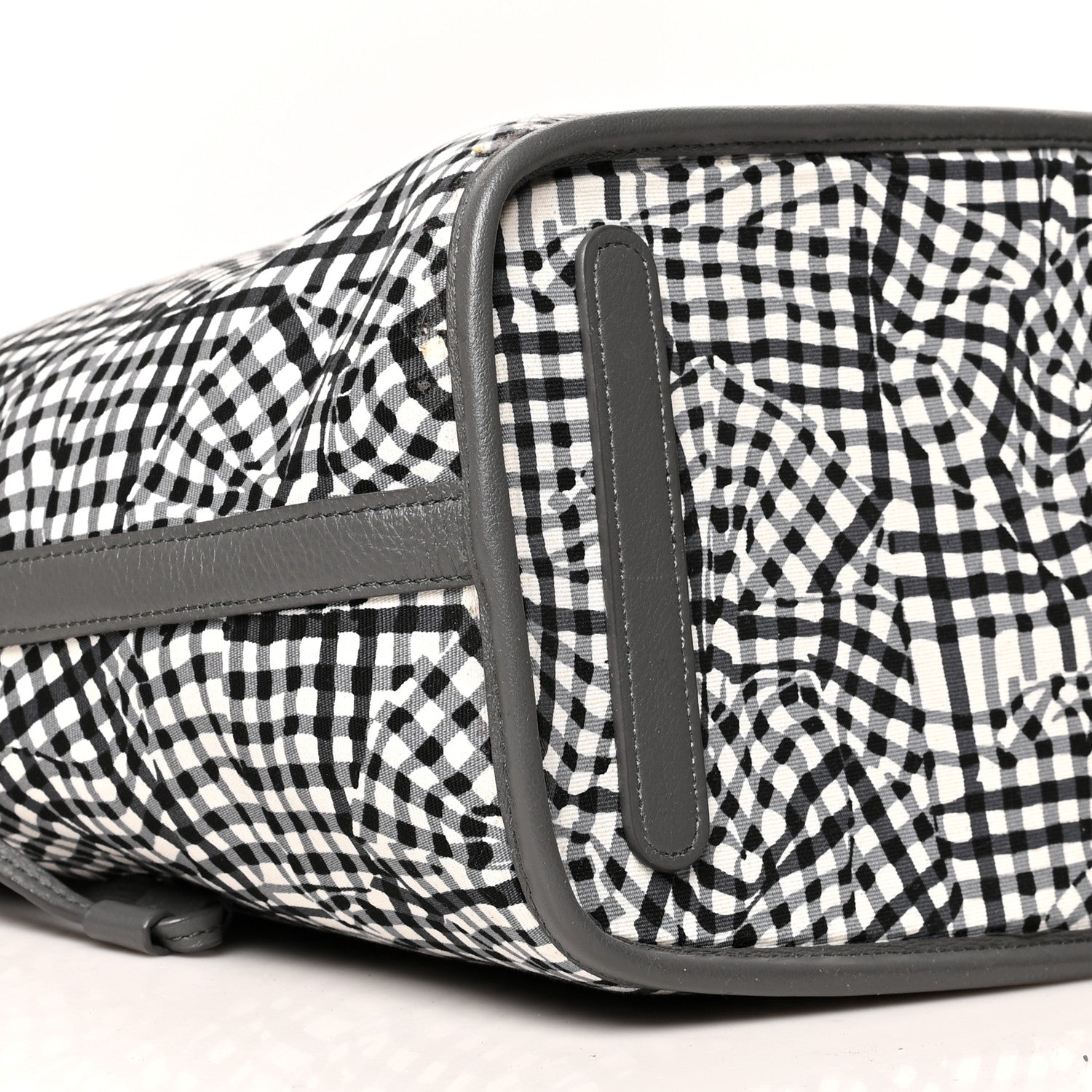 MCM Visetos Medium Liz Reversible Shopper Tote Phantom Grey 16 of 20