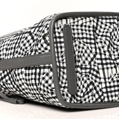 MCM Visetos Medium Liz Reversible Shopper Tote Phantom Grey 16 of 20