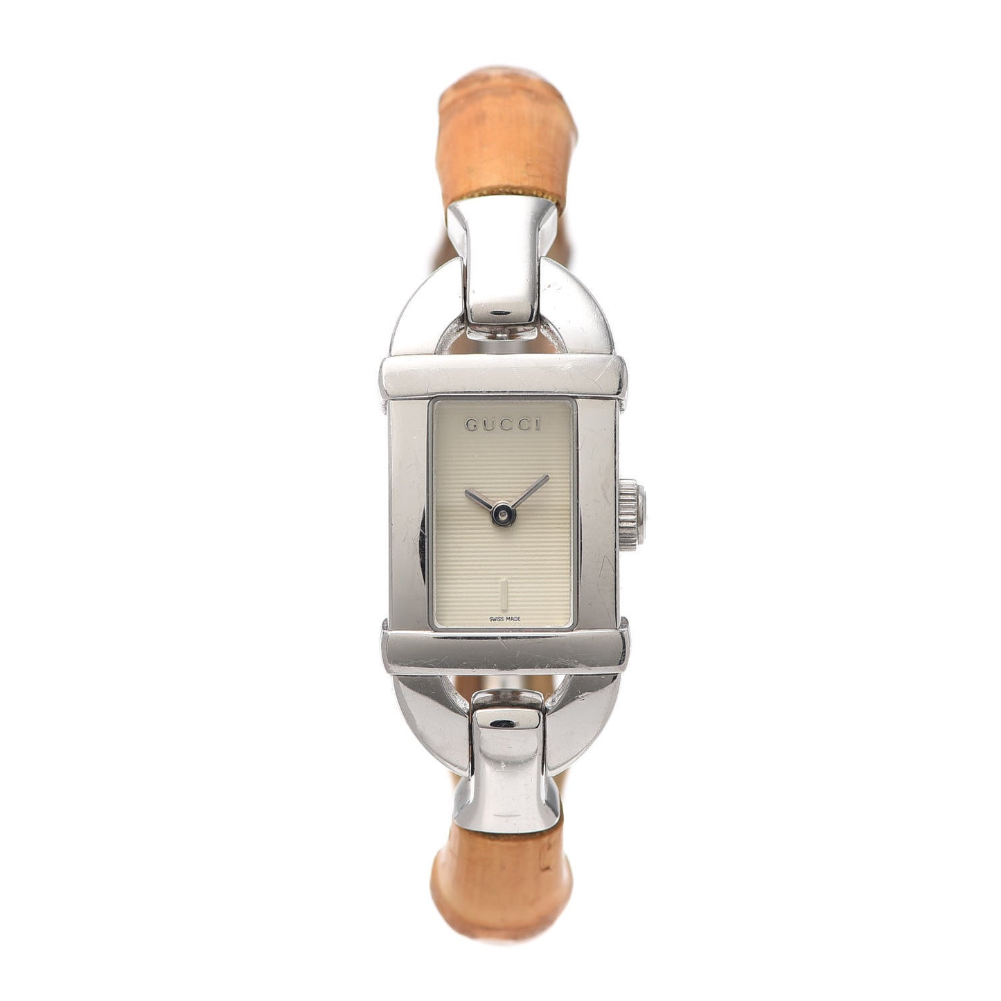 Stainless Steel Bamboo 16mm 6800L Quartz Watch