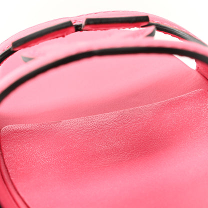 Gucci Cosmos Softy Calfskin Interlocking G Cut Out Slide Sandals 36 Rhodamine Pink 8 of 8