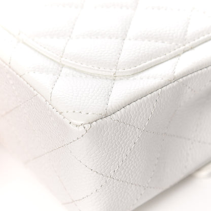 Chanel Caviar Quilted Mini Square Flap White 11 of 17