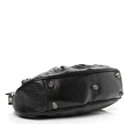 Balenciaga Agneau Arena Small Le Cagole Shoulder Bag Black 4 of 9