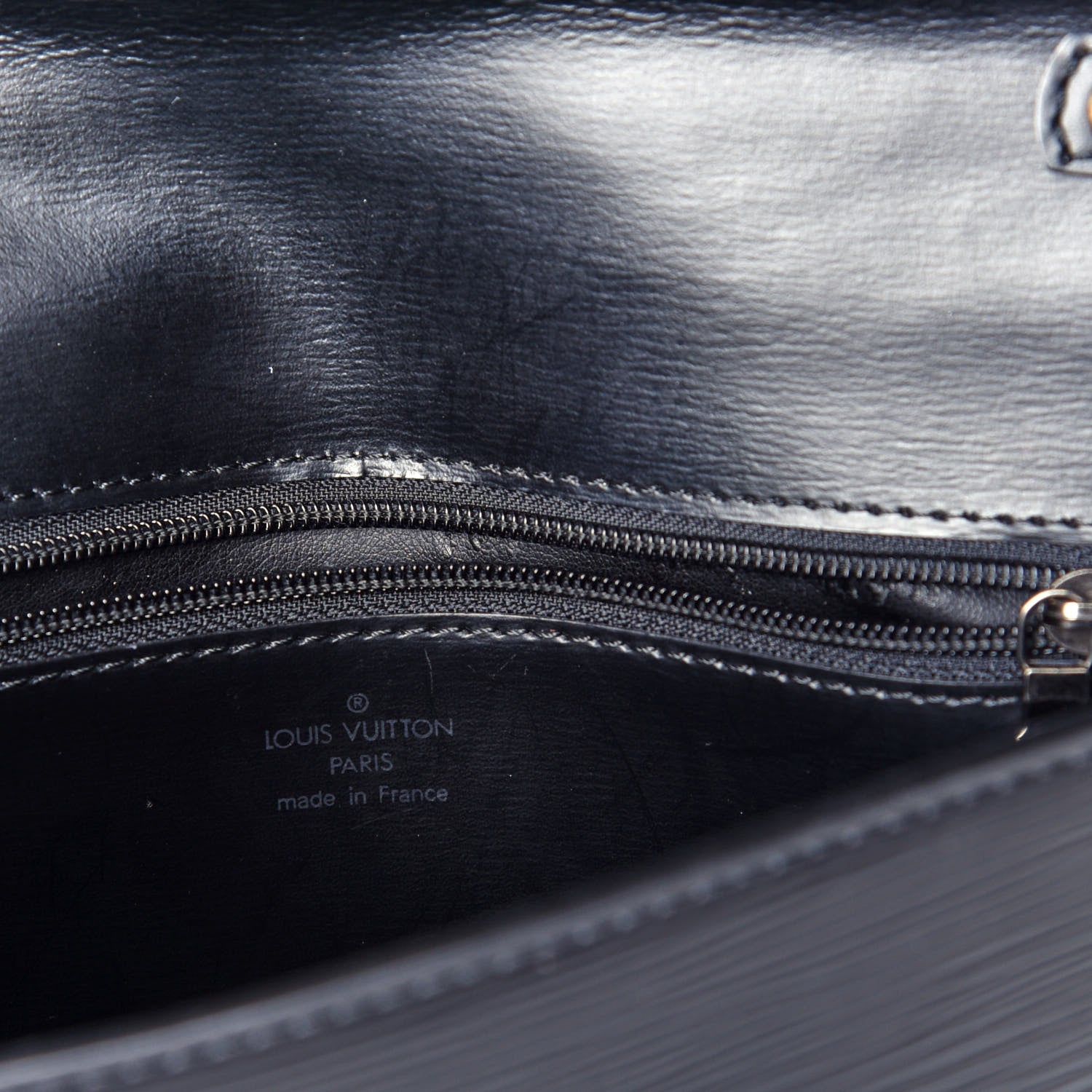 Louis Vuitton Epi Arche Pochette Black 6 of 8
