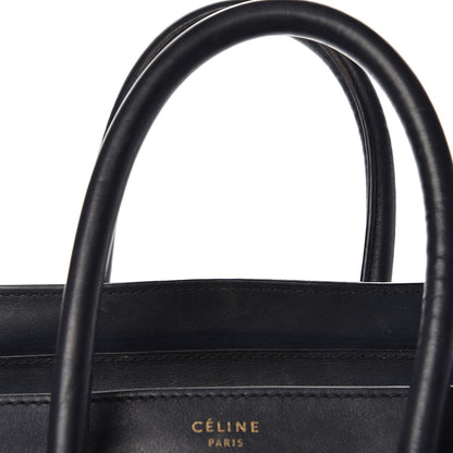 Celine Smooth Calfskin Mini Luggage Navy Blue 12 of 21
