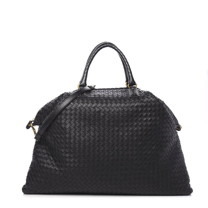 Bottega Veneta Nappa Intrecciato Medium Convertible Tote Black 1 of 13