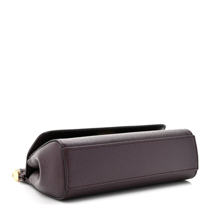 Dolce & Gabbana Dauphine Mini Miss Sicily Bag Burgundy 4 of 9