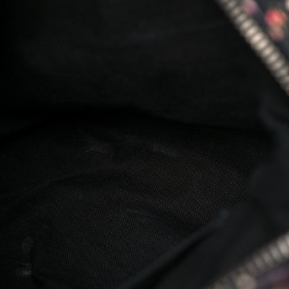 Givenchy Lambskin Roses Camouflage Print Medium Pandora Black 10 of 12