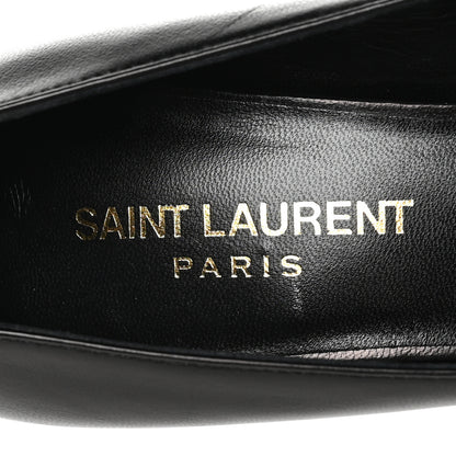 Saint Laurent Calfskin Pumps 36 Black 7 of 8