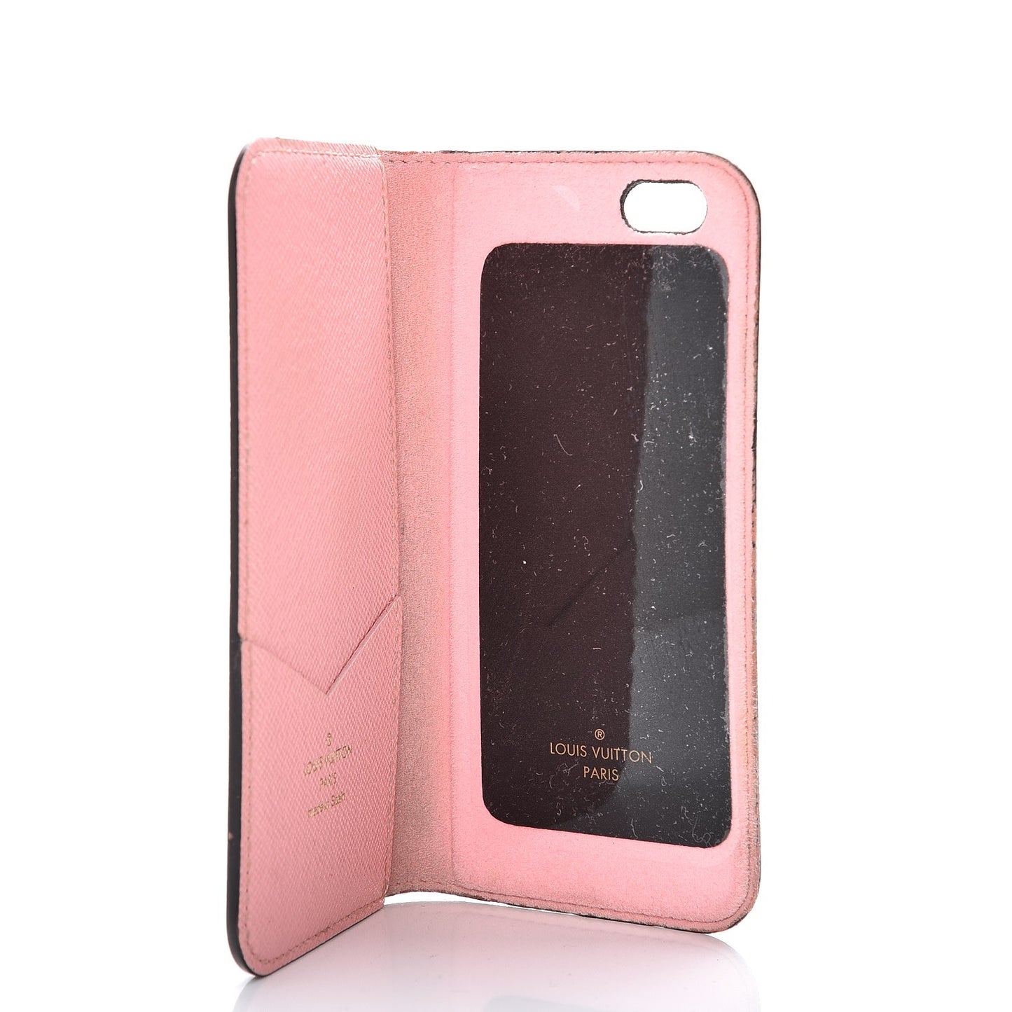 Monogram Jungle Dots iPhone 6 Folio Case Sugar Pink Poppy