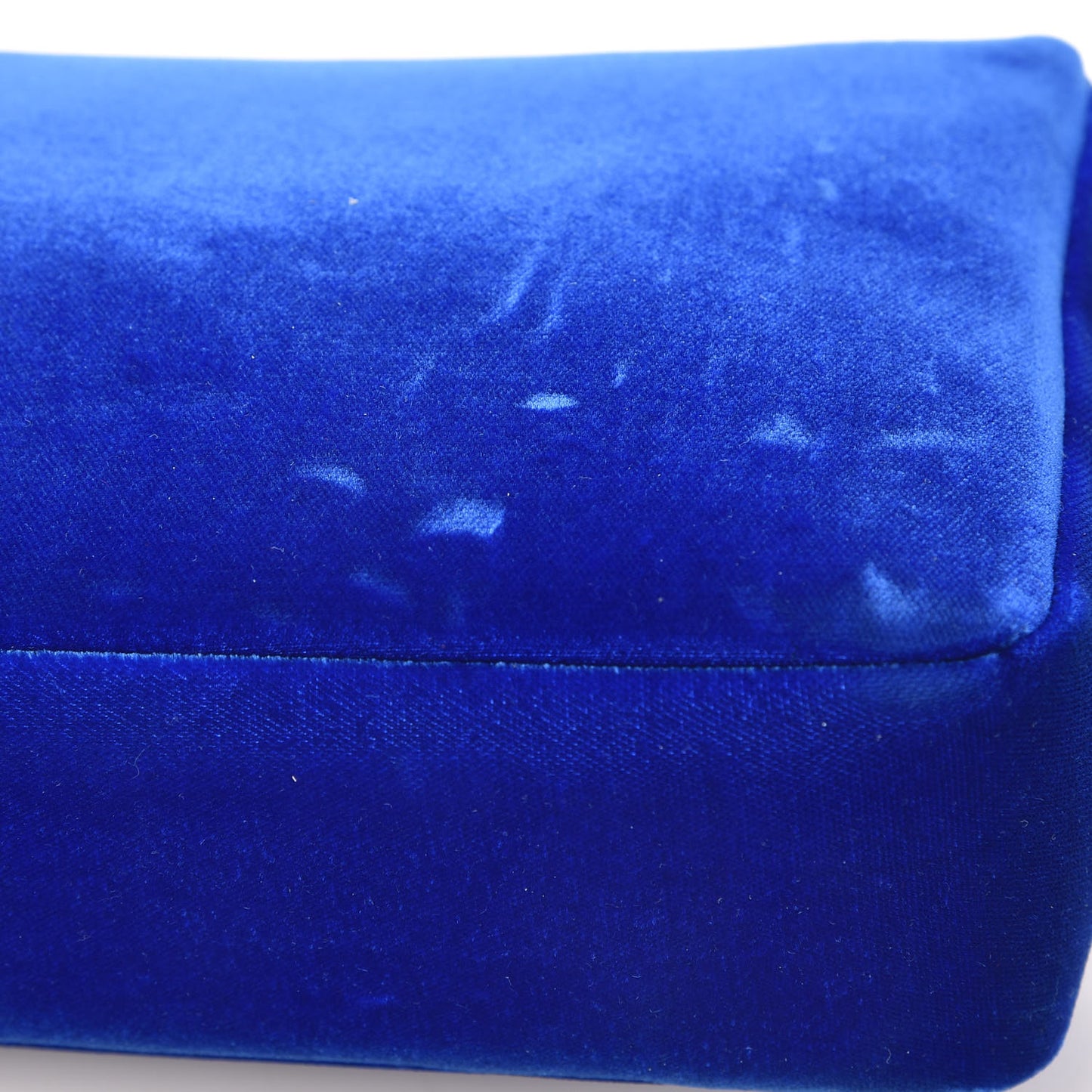 Velvet Large Natalia Chain Bag Imperial Blue