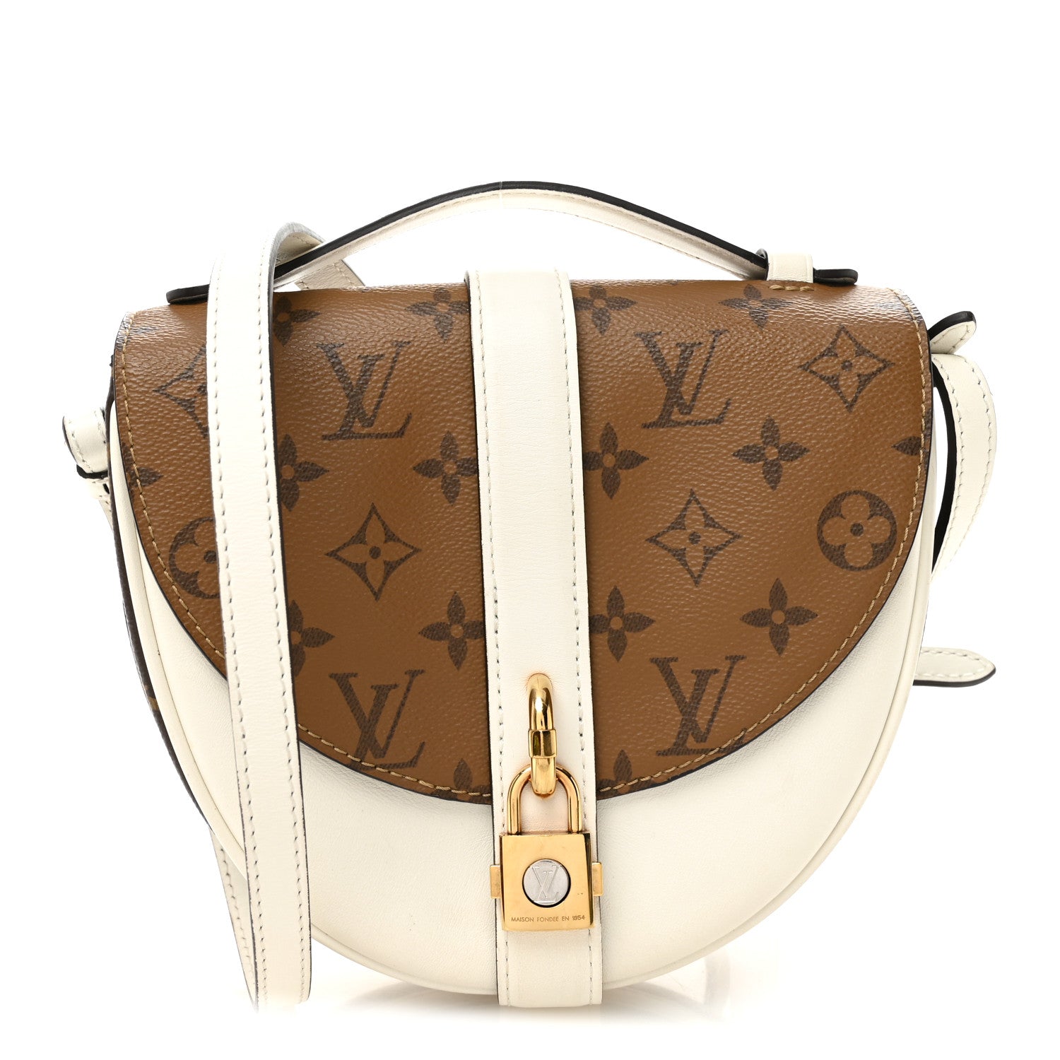 Louis Vuitton Reverse Monogram Chantilly Lock White 1873706