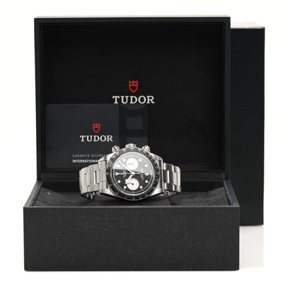 TUDOR Stainless Steel 41mm Black Bay Chronograph Reverse Panda Automatic Watch Black 79360N 5 of 5