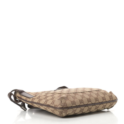 Gucci Monogram Flat Messenger Bag Dark Brown 4 of 19