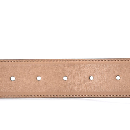 Gucci Calfskin Interlocking G 37mm Belt 90 36 Camelia 5 of 8