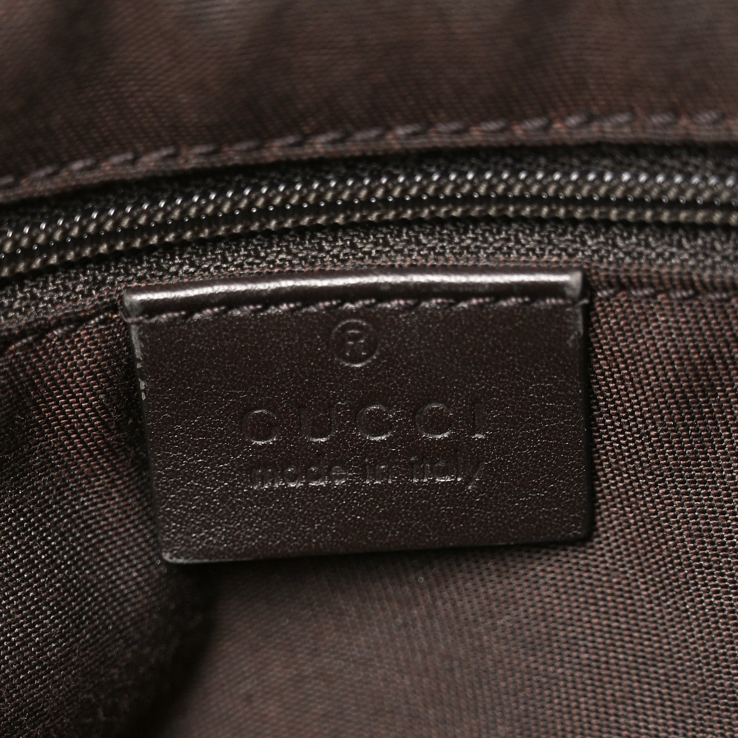 Gucci Monogram Messenger Bag Dark Brown 6 of 10