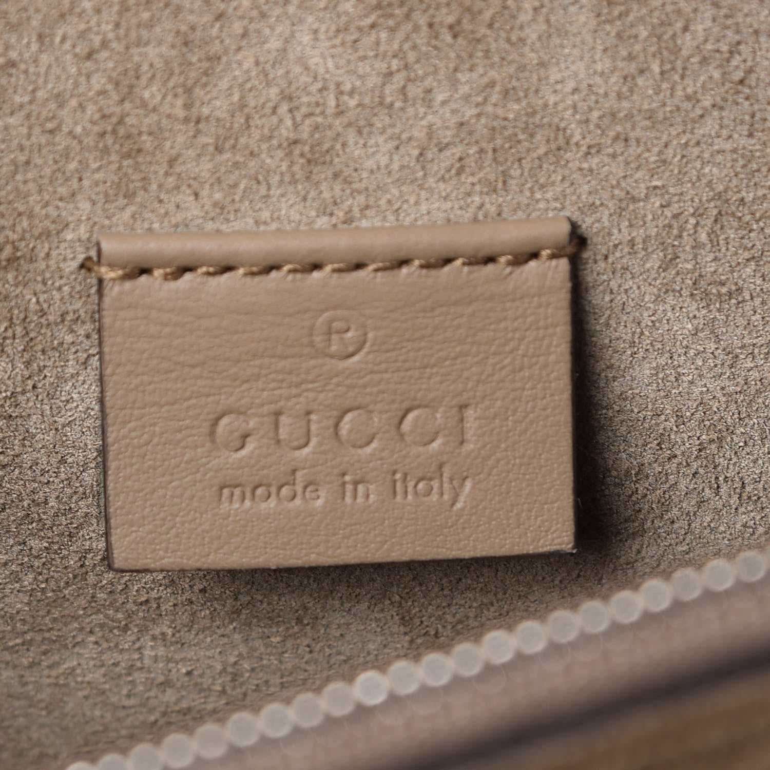 Gucci GG Supreme Monogram Small Dionysus Shoulder Bag Taupe 8 of 9