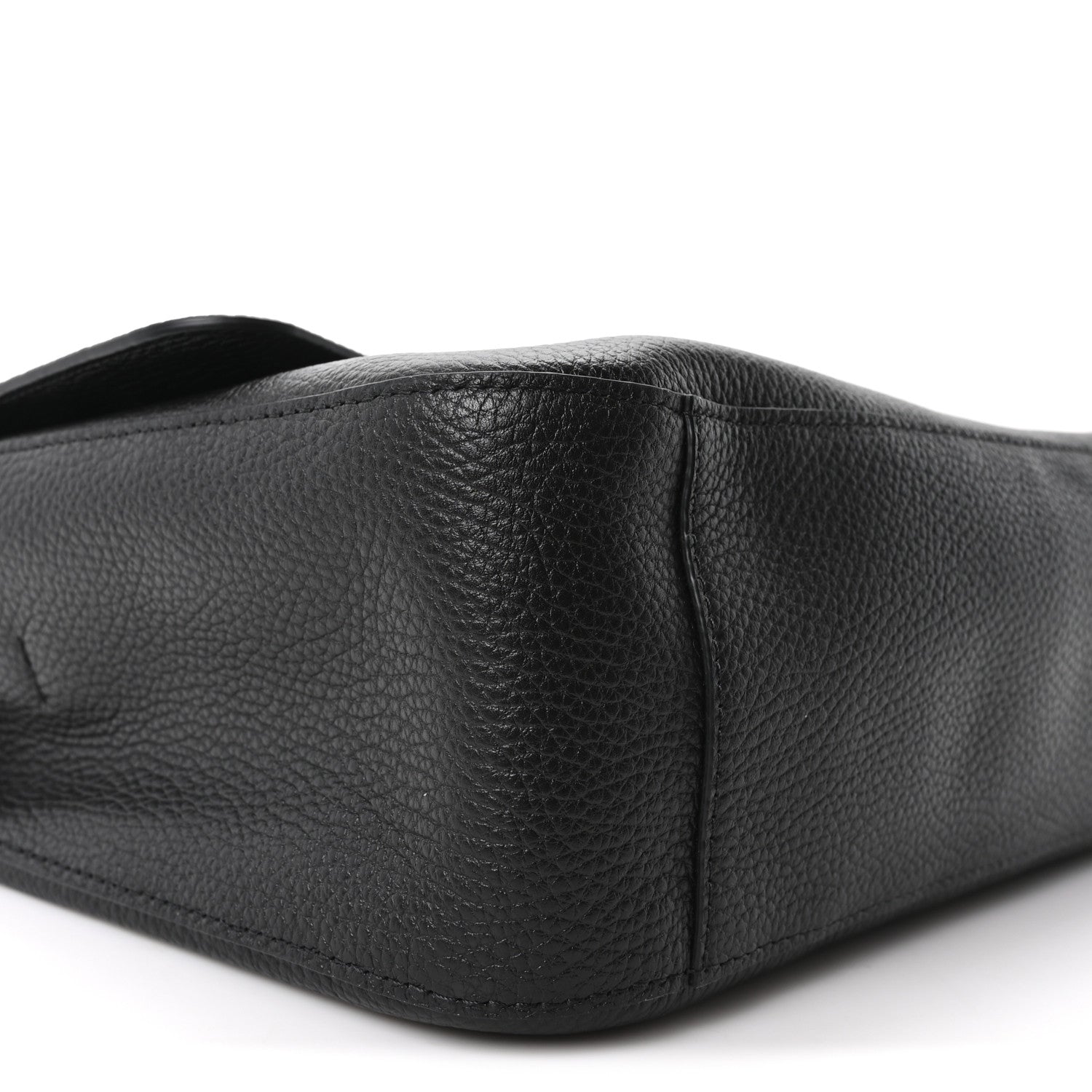 Chanel Grained Calfskin Small Souplissimo Maxi Flap Black 9 of 11