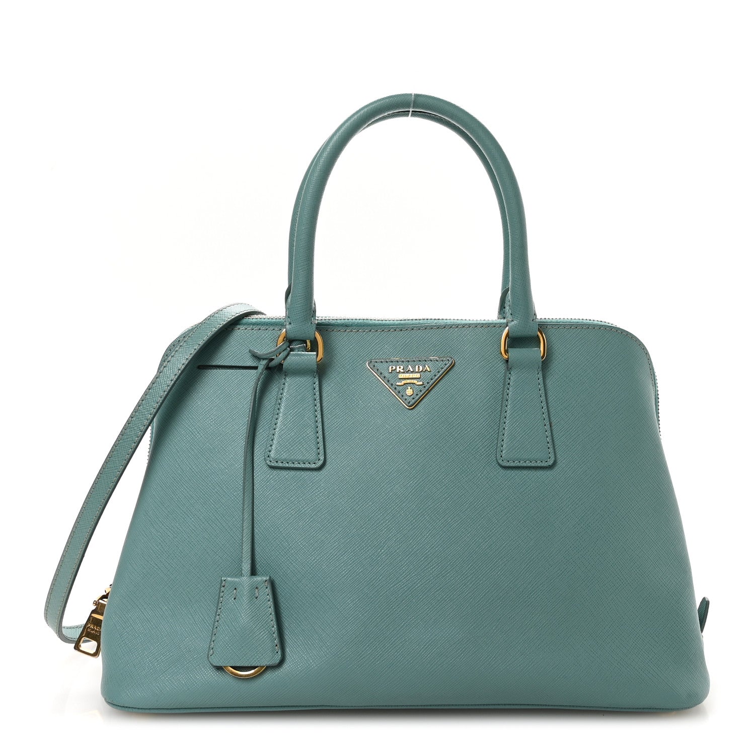 Prada Saffiano Lux Small Promenade Tote Anice 1 of 11
