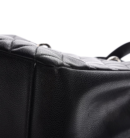 Chanel Caviar Quilted Grand Shopping Tote GST Black 9 of 11
