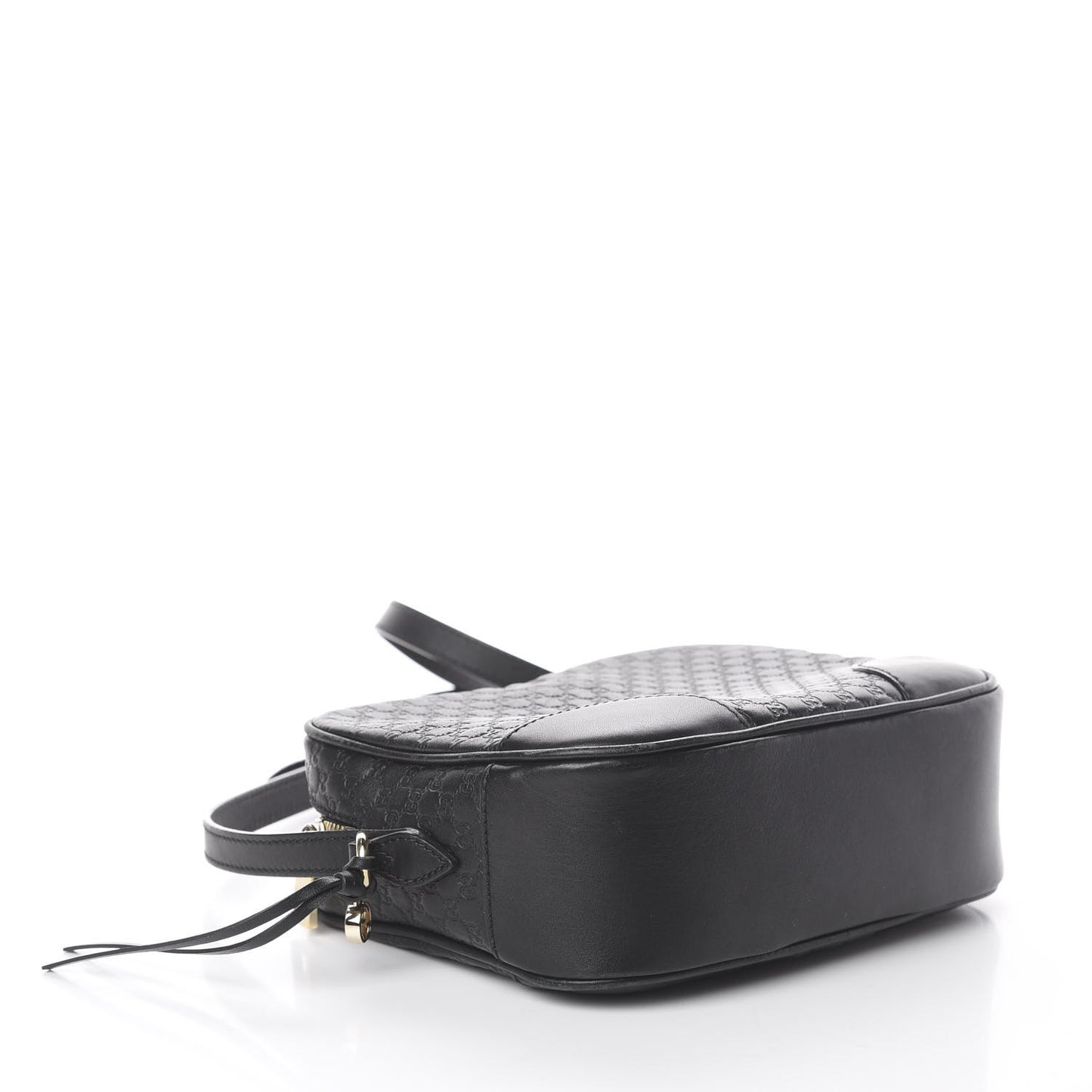 Microguccissima Mini Bree Messenger Bag Black