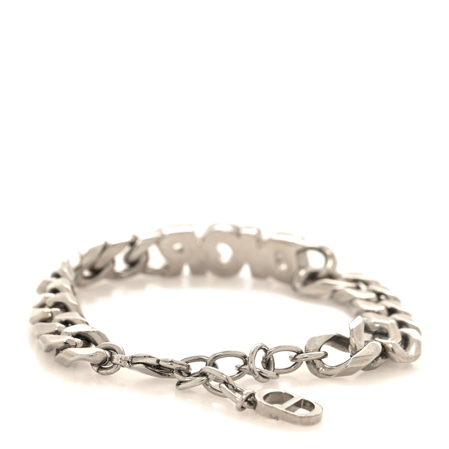 Metal Crystal Dio(r)evolution Bracelet Silver