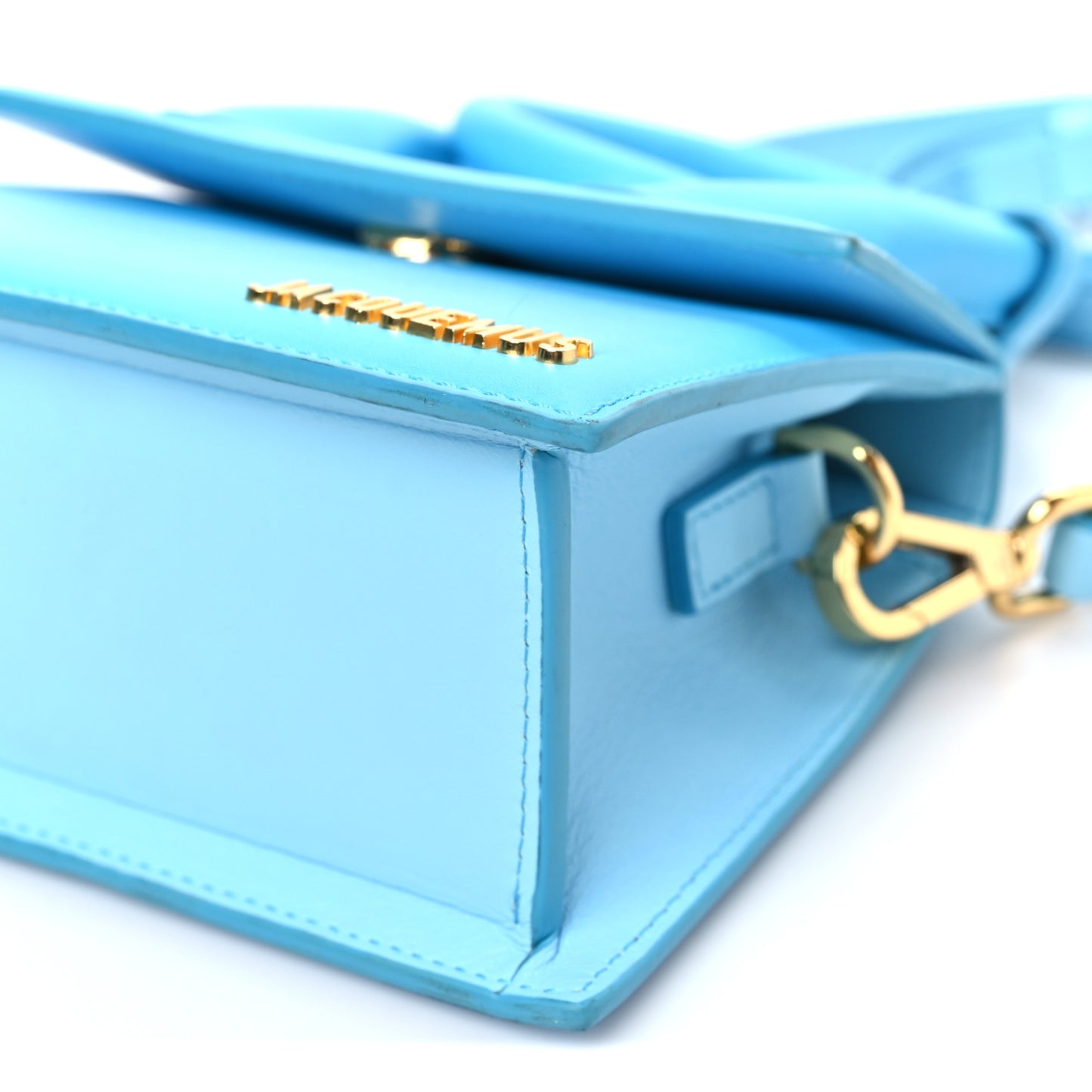 Smooth Calfskin Le Chiquito Noeud Blue