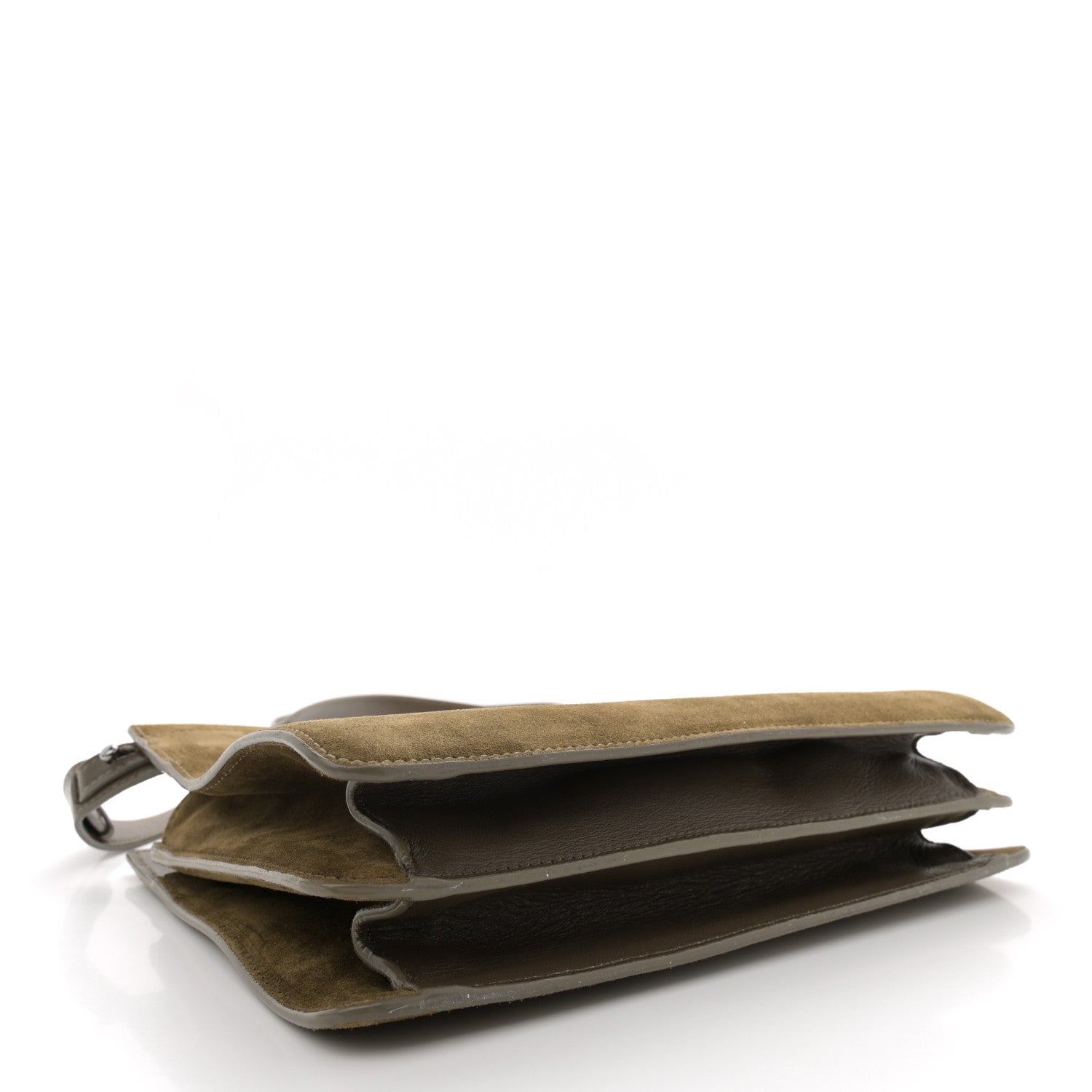 Jimmy Choo Suede Rebel Tote Brown 4 of 11