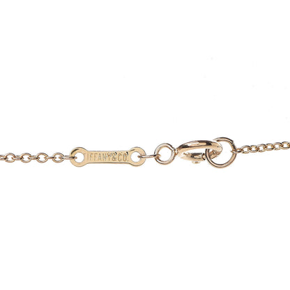 Tiffany 18K Yellow Gold 18mm Elsa Peretti Bean Pendant Necklace 4 of 6