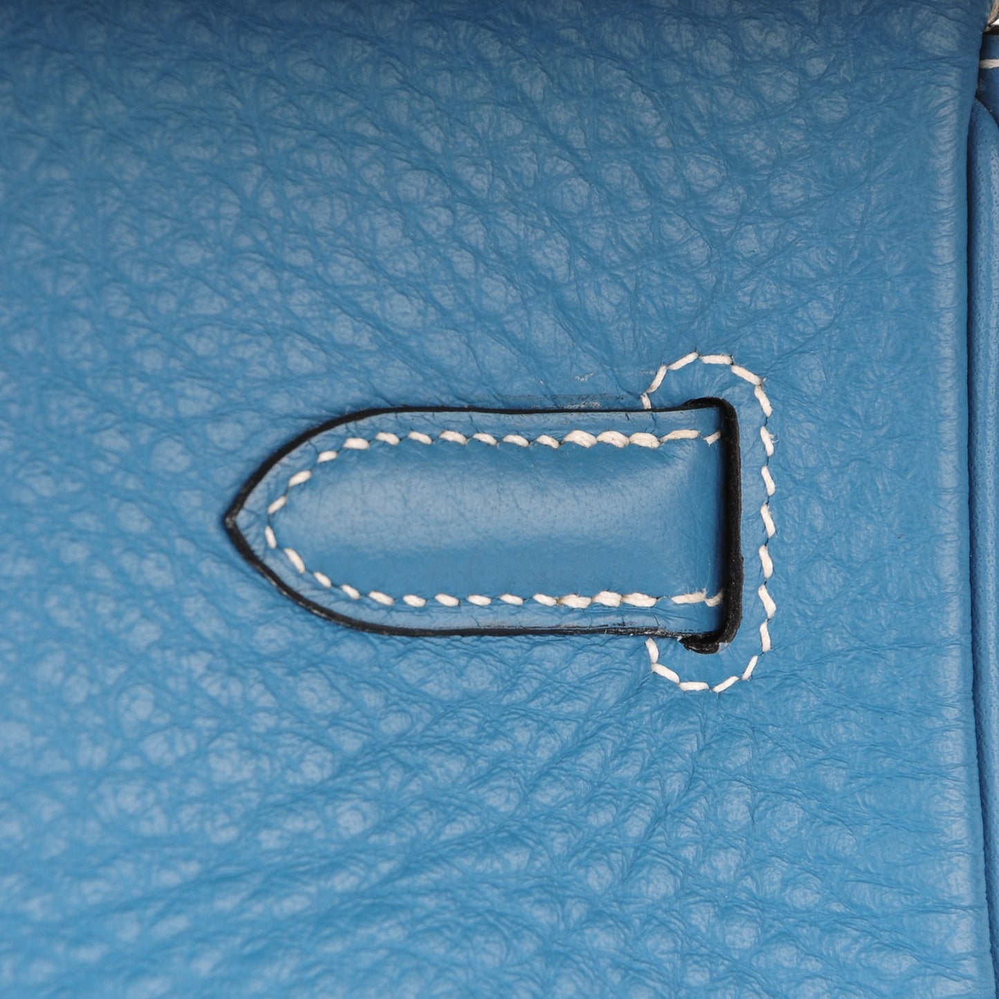 Taurillon Clemence Birkin 35 Blue Jean