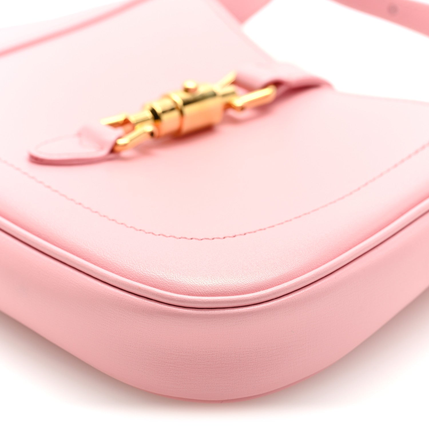Gucci Boarded Dyana Lux Calfskin Mini Jackie 1961 Hobo Wild Rose 9 of 9
