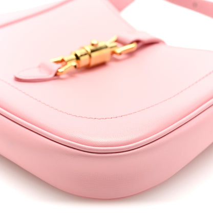 Gucci Boarded Dyana Lux Calfskin Mini Jackie 1961 Hobo Wild Rose 9 of 9