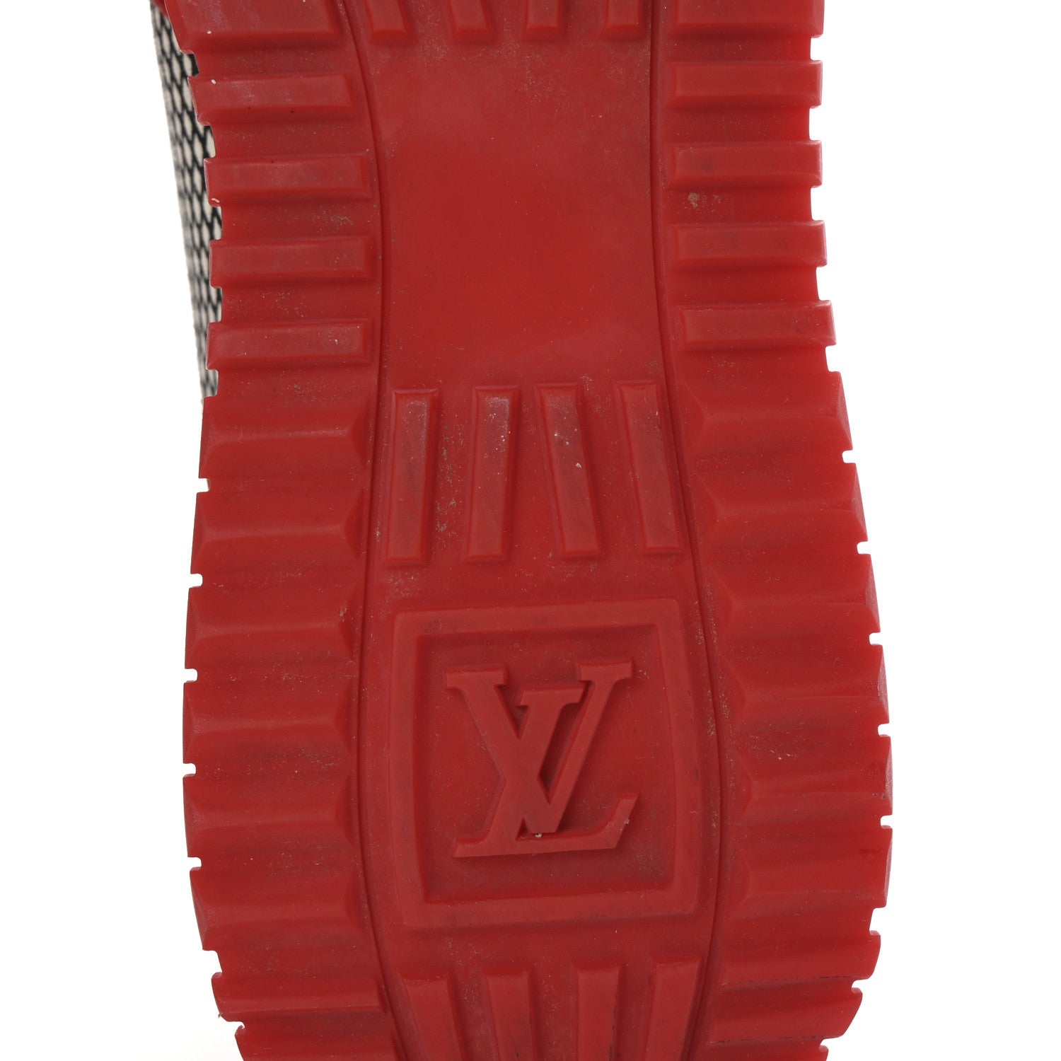 Louis Vuitton Epi Calf Hair Calfskin Run Away Sneakers 36.5 Rouge 7 of 9