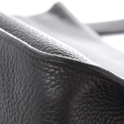 Hermes Taurillon Clemence Bicolor Jypsiere 34 Ardoise Gris Tourterelle 14 of 32