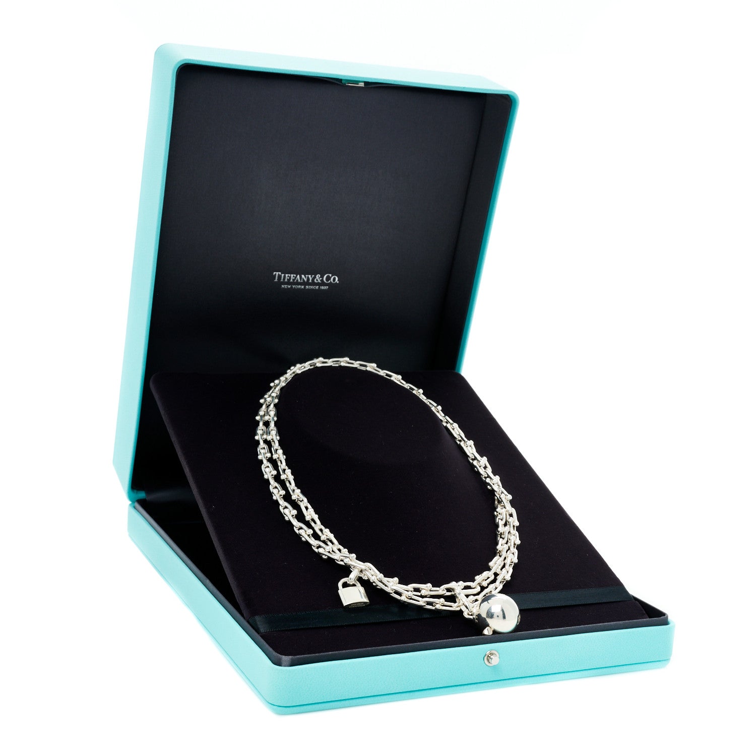 Tiffany Sterling Silver HardWear Wrap Necklace 6 of 6