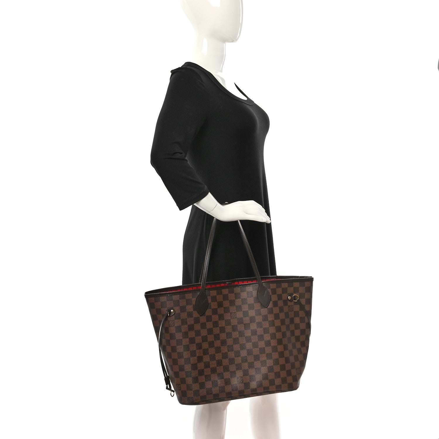 Louis Vuitton Damier Ebene Neo Neverfull MM 2 of 8