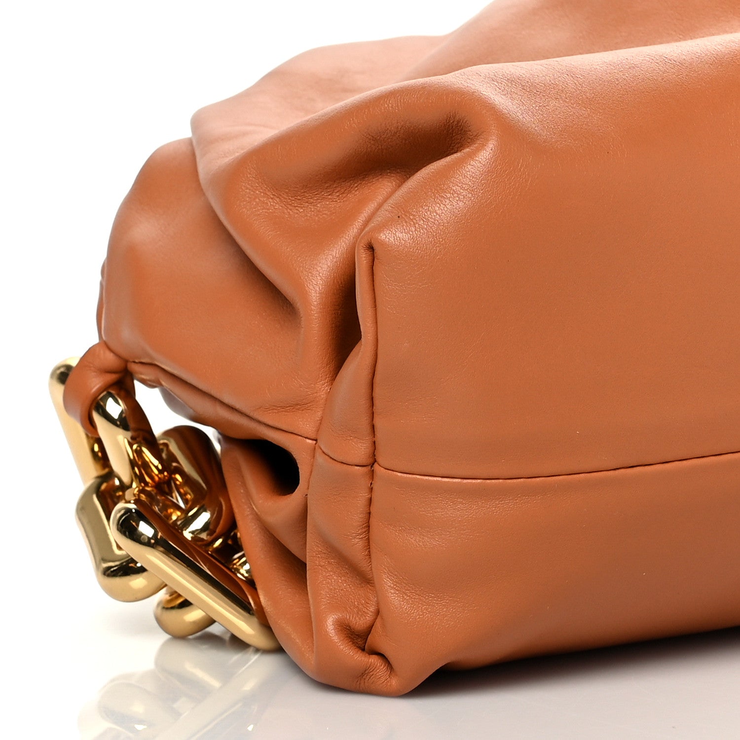 Bottega Veneta Calfskin The Pouch Chain Clay 10 of 12