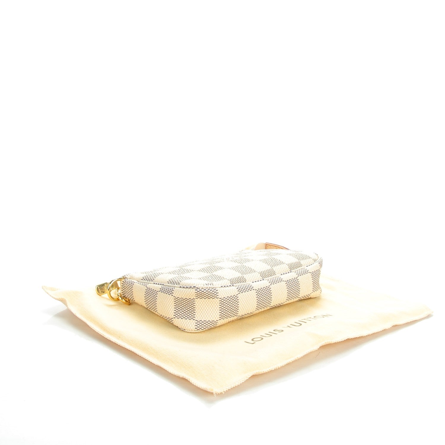 Louis Vuitton Damier Azur Mini Pochette Accessories 4 of 7
