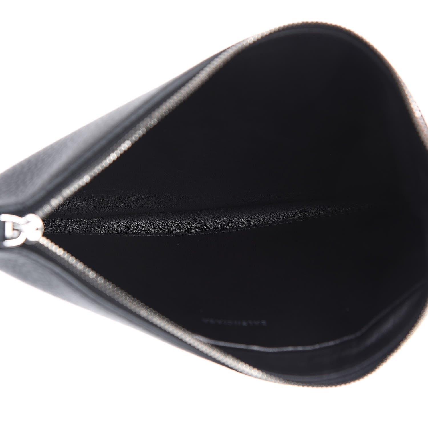 Balenciaga Calfskin Large Everyday Zip Pouch Black 5 of 7