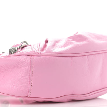 Balenciaga Agneau Arena Le Cagole Shoulder Bag XS Candy Pink 9 of 11