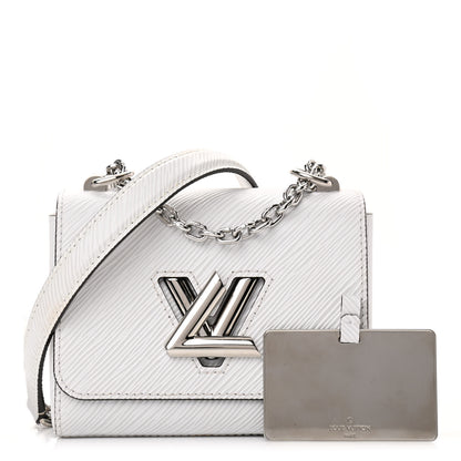 Louis Vuitton Epi Twist Shoulder Bag PM White 1 of 9
