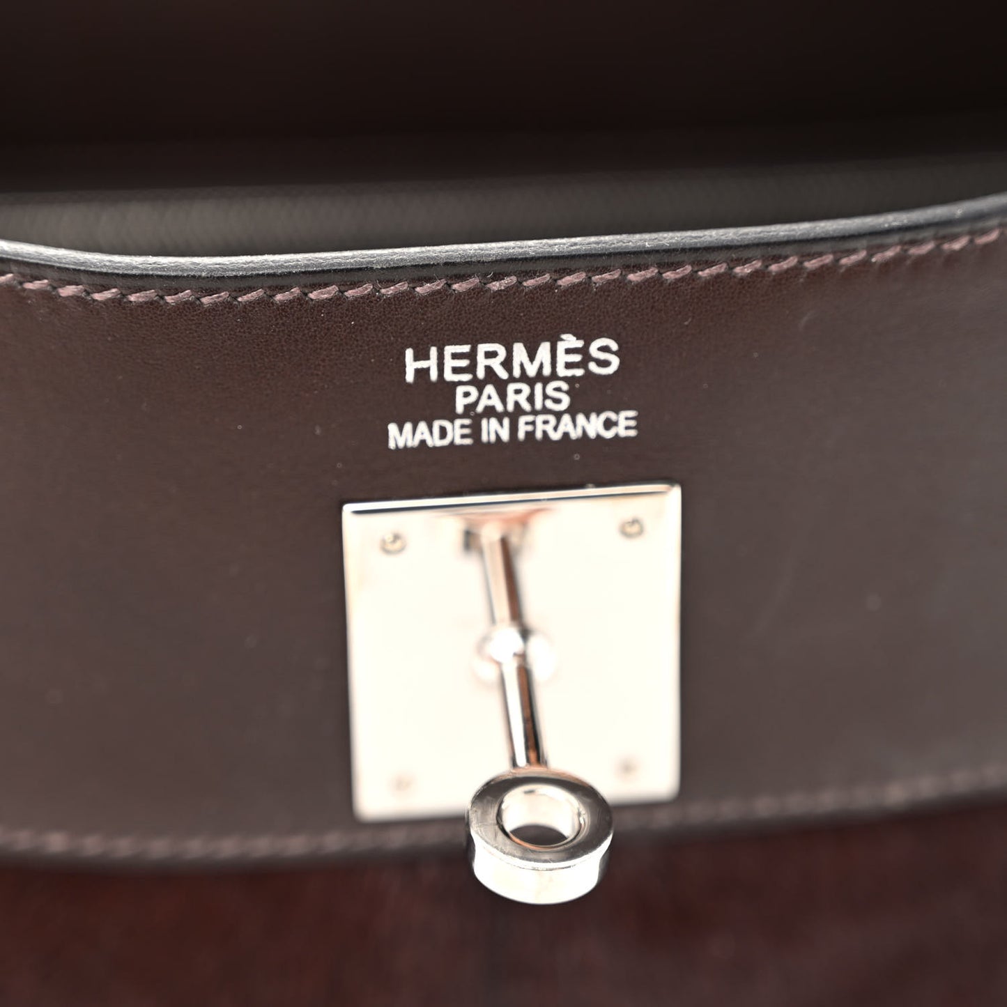 Pony Hair Swift Kelly Retourne 35 Chocolate