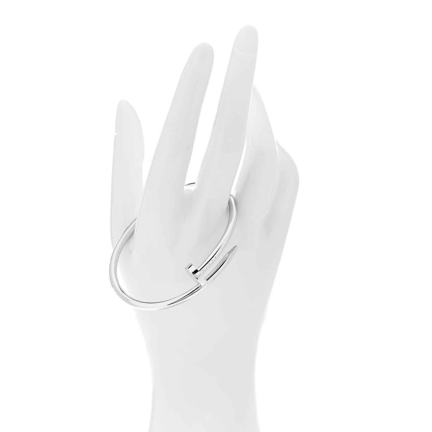 18K White Gold Juste Un Clou Bracelet 17