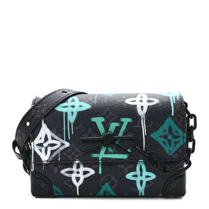 Louis Vuitton Monogram Eclipse Steamer Wearable Wallet Graffiti Multicolor 1 of 8