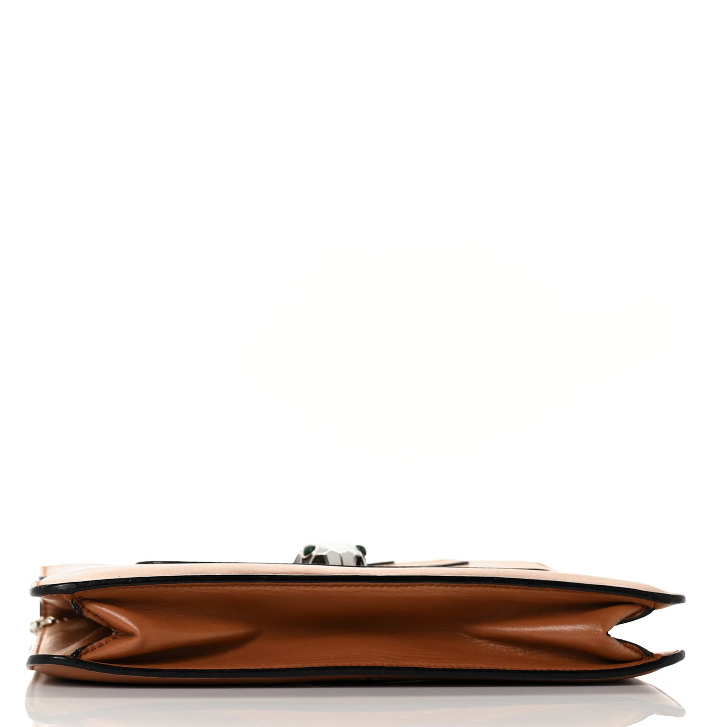Calfskin Serpenti Forever Crossbody Bag Brown