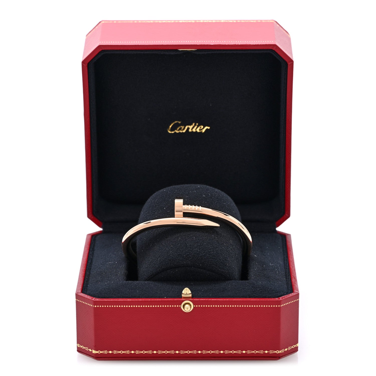 Cartier 18K Pink Gold Large Juste Un Clou Bracelet 18 5 of 5