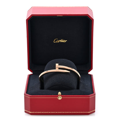 Cartier 18K Pink Gold Large Juste Un Clou Bracelet 18 5 of 5