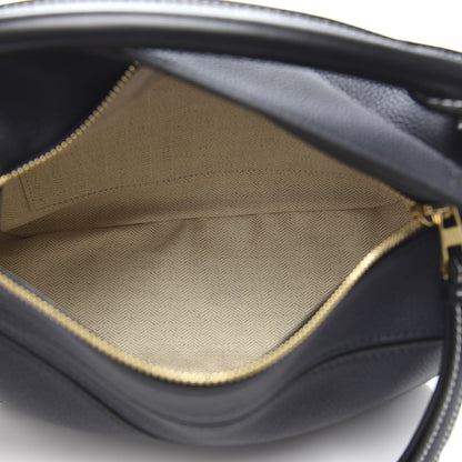 Loewe Calfskin Small Puzzle Bag Midnight Blue Black 5 of 9