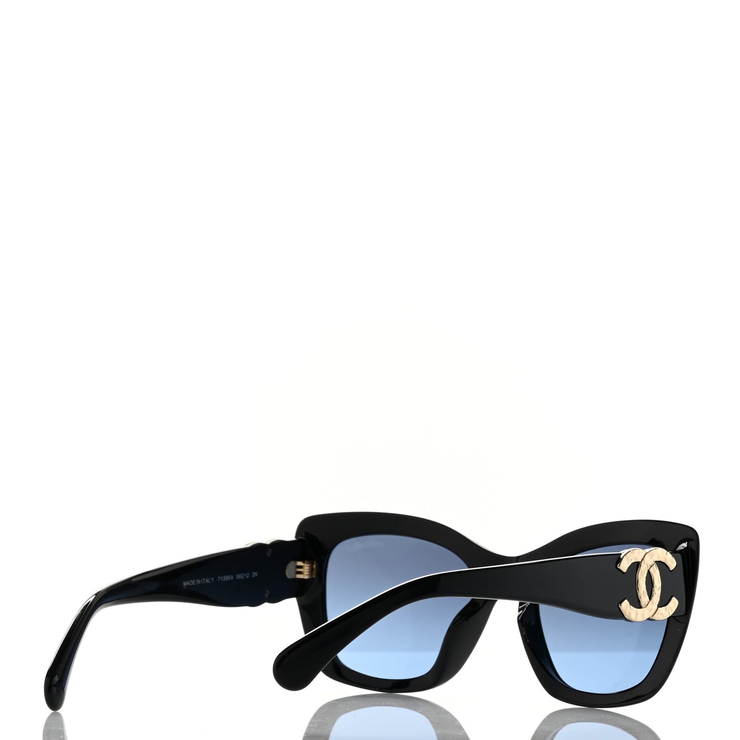 Acetate Square Sunglasses 71395A Navy